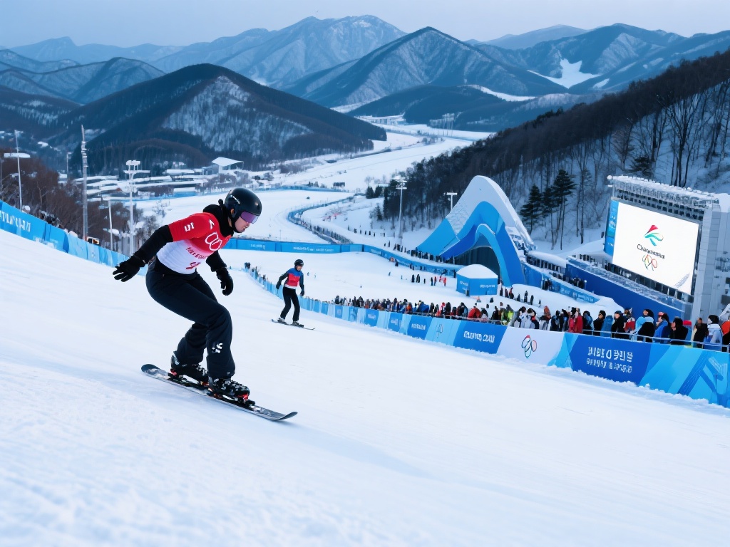 在寒冷的冬季，韩国以其独特的冰雪运动文化和卓越的竞