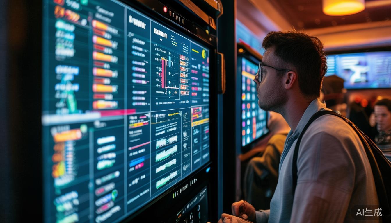 例如，在浏览比赛信息时，利用实时比分和数据分析工具